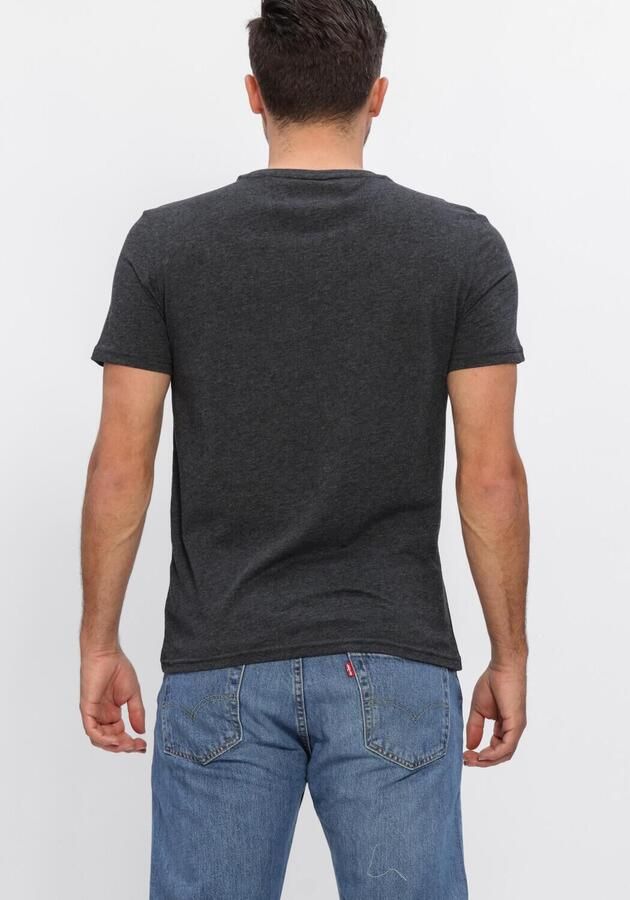 TOMMY JEANS Heren Polo's & T-shirts Tjm Xslim Jaspe Htr Tee Ext Antraciet - Foto 3