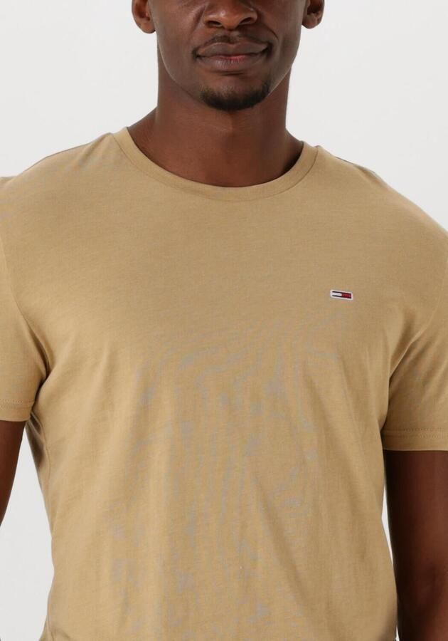 TOMMY JEANS Heren Polo's & T-shirts Tjm Xslim Jaspe Htr Tee Ext Beige - Foto 2
