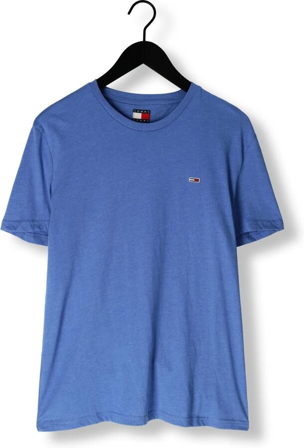 TOMMY JEANS Heren Polo's & T-shirts Tjm Xslim Jaspe Htr Tee Ext Blauw - Foto 3