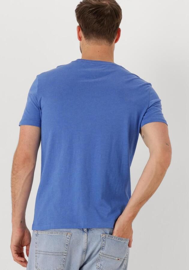TOMMY JEANS Heren Polo's & T-shirts Tjm Xslim Jaspe Htr Tee Ext Blauw