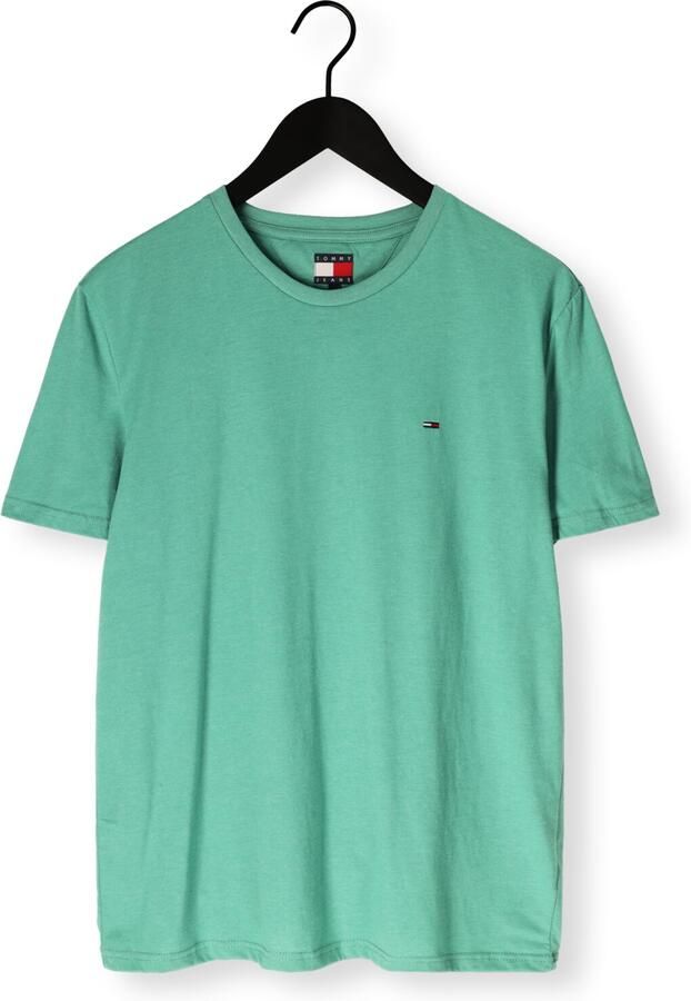TOMMY JEANS Heren Polo's & T-shirts Tjm Xslim Jaspe Htr Tee Ext Groen - Foto 4