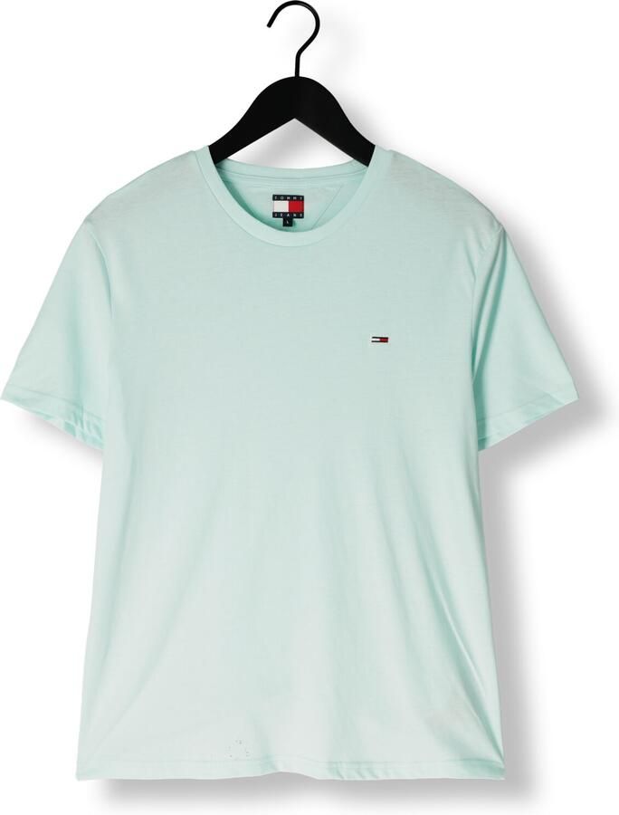 TOMMY JEANS Heren Polo's & T-shirts Tjm Xslim Jaspe Htr Tee Ext Mint