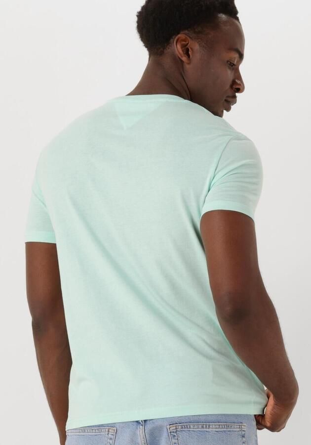 TOMMY JEANS Heren Polo's & T-shirts Tjm Xslim Jaspe Htr Tee Ext Mint - Foto 3