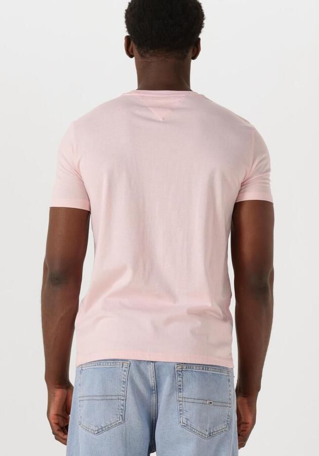 TOMMY JEANS Heren Polo's & T-shirts Tjm Xslim Jaspe Htr Tee Ext Roze - Foto 2