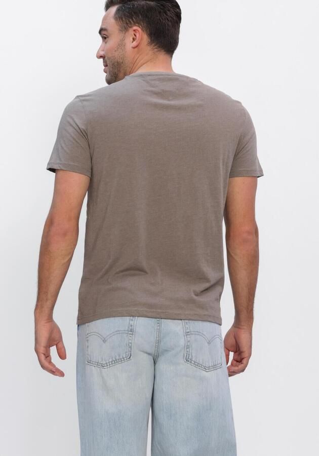 TOMMY JEANS Heren Polo's & T-shirts Tjm Xslim Jaspe Htr Tee Ext Taupe - Foto 2