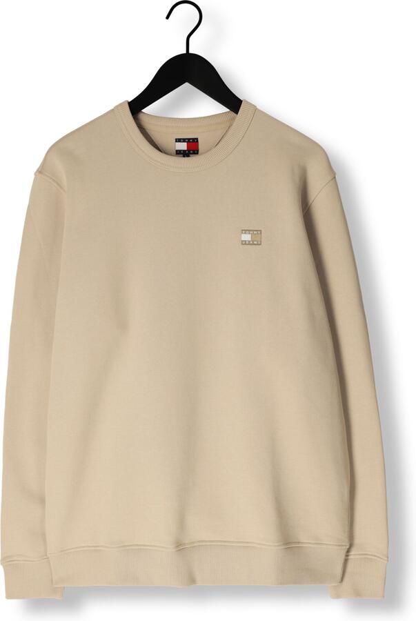 TOMMY JEANS Heren Truien & Vesten Tjm Reg Badge Crew Ext Beige - Foto 3