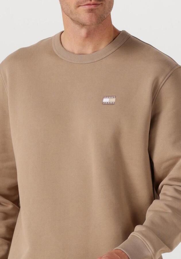 TOMMY JEANS Heren Truien & Vesten Tjm Reg Badge Crew Ext Zand - Foto 2