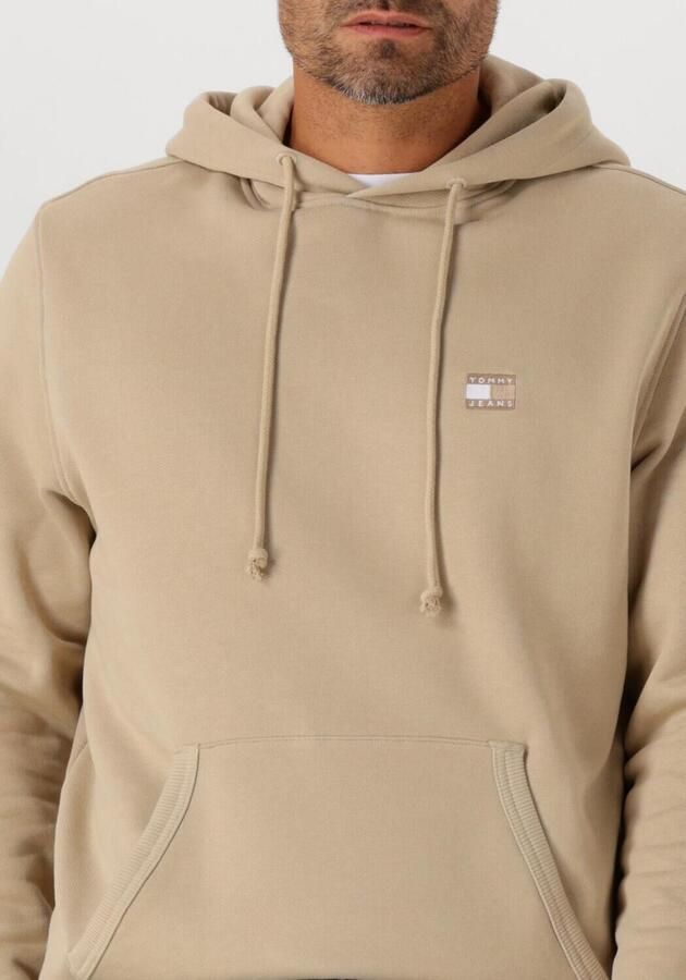 TOMMY JEANS Heren Truien & Vesten Tjm Reg Badge Hoodie Ext Beige - Foto 2