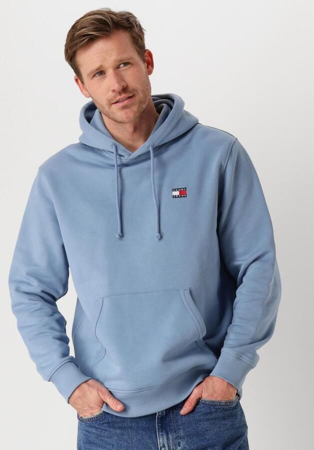 TOMMY JEANS Heren Truien & Vesten Tjm Reg Badge Hoodie Ext Blauw - Foto 4