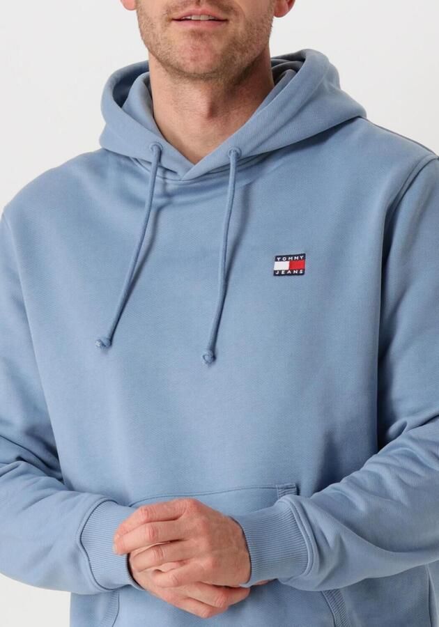 TOMMY JEANS Heren Truien & Vesten Tjm Reg Badge Hoodie Ext Blauw - Foto 2