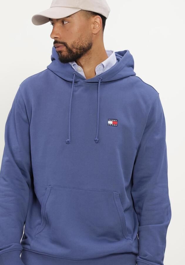 TOMMY JEANS Heren Truien & Vesten Tjm Reg Badge Hoodie Ext Blauw - Foto 4
