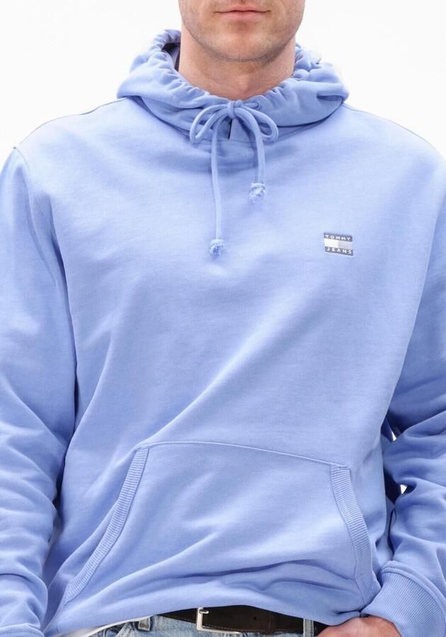 TOMMY JEANS Heren Truien & Vesten Tjm Reg Badge Hoodie Ext Lichtblauw - Foto 2