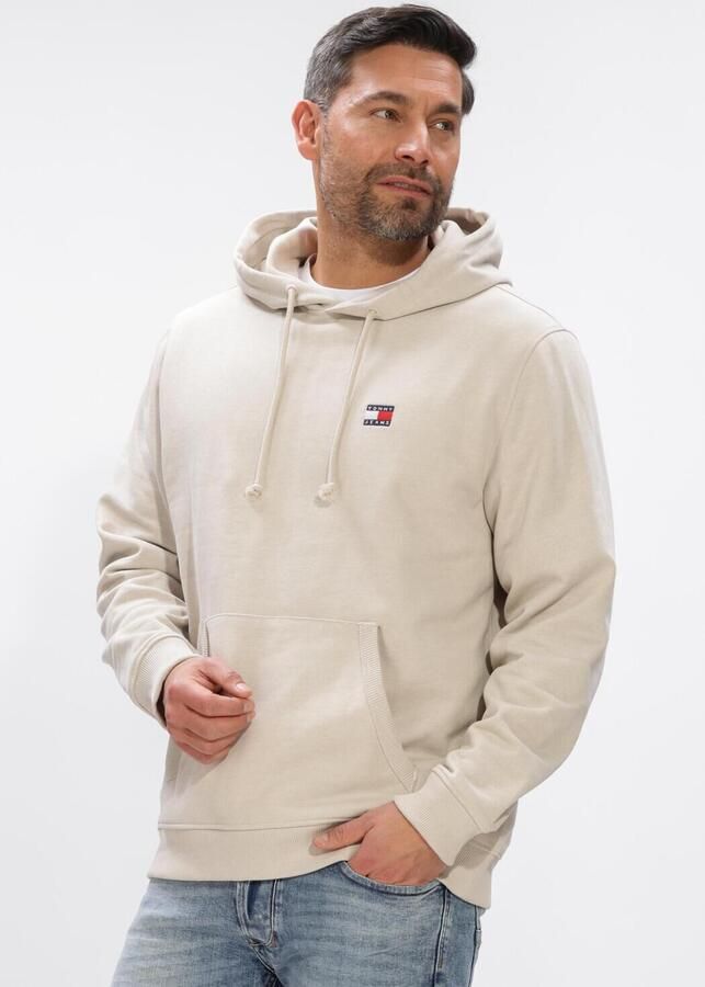 TOMMY JEANS Heren Truien & Vesten Tjm Reg Badge Hoodie Ext Lichtblauw