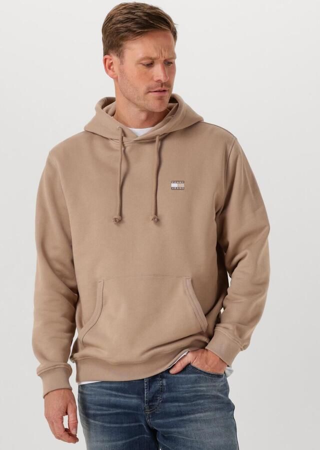 TOMMY JEANS Heren Truien & Vesten Tjm Reg Badge Hoodie Ext Zand - Foto 4