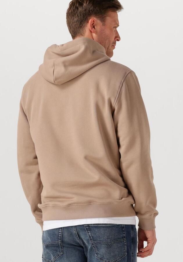 TOMMY JEANS Heren Truien & Vesten Tjm Reg Badge Hoodie Ext Zand