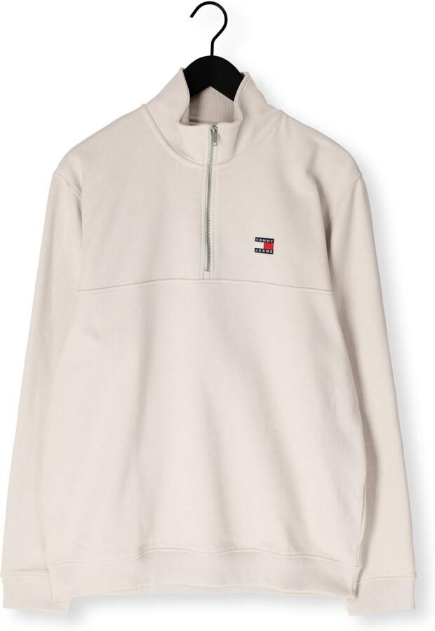 TOMMY JEANS Heren Truien & Vesten Tjm Reg Badge Qz Ext Ecru - Foto 4