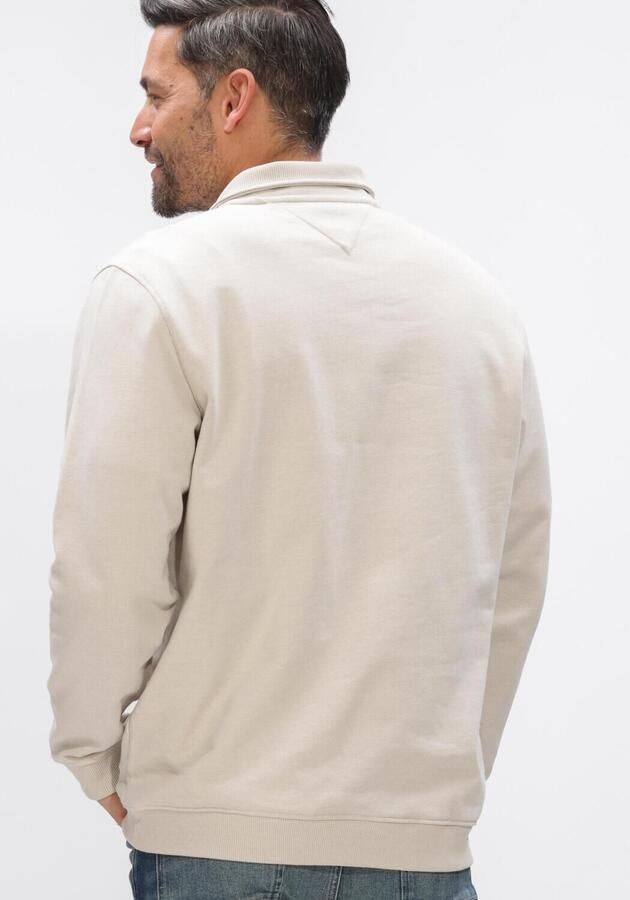 TOMMY JEANS Heren Truien & Vesten Tjm Reg Badge Qz Ext Ecru - Foto 2