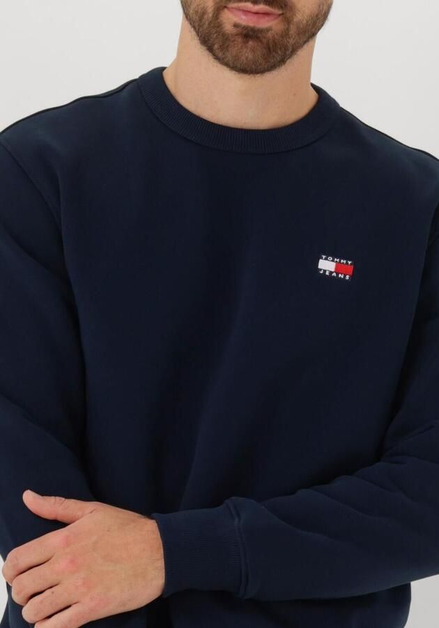 TOMMY JEANS Heren Truien & Vesten Tjm Reg Bagde Crew Ext Donkerblauw - Foto 2