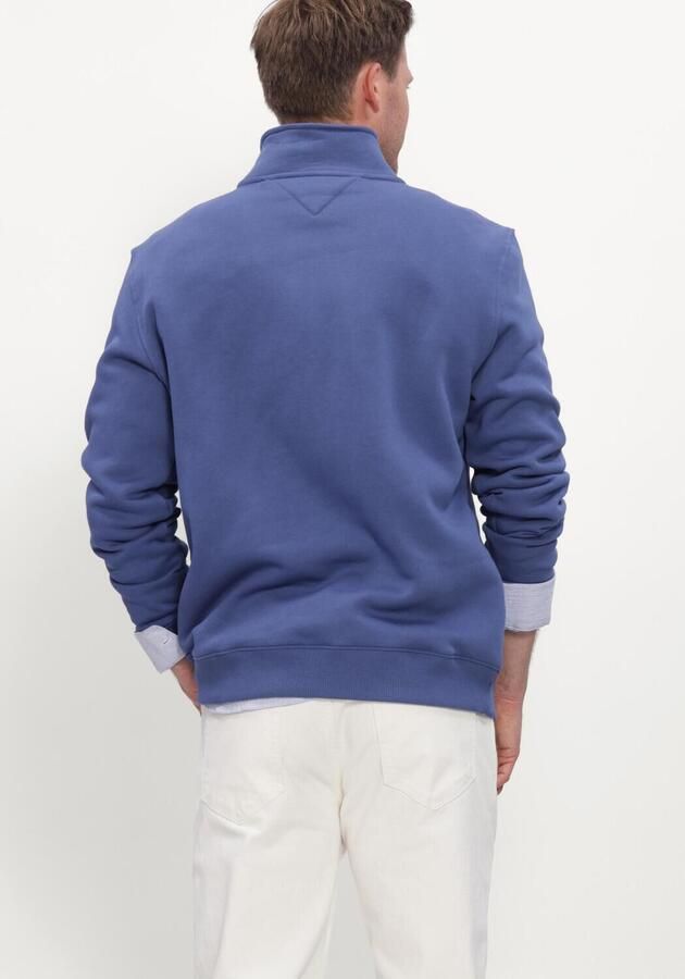 TOMMY JEANS Heren Truien & Vesten Tjm Reg Fleece 1 4zip Mock Neck Blauw - Foto 3