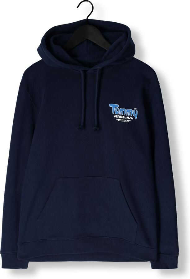 TOMMY JEANS Heren Truien & Vesten Tjm Reg Font Play Hoodie Ext Donkerblauw - Foto 3