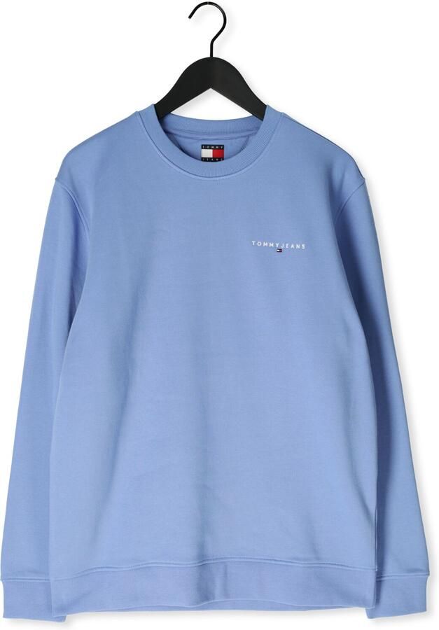 TOMMY JEANS Heren Truien & Vesten Tjm Reg Linear Crew Ext Blauw - Foto 4