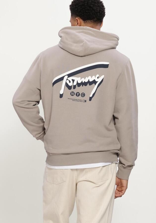 TOMMY JEANS Heren Truien & Vesten Tjm Reg Nyc Signature Hoodie Ext Zand - Foto 3
