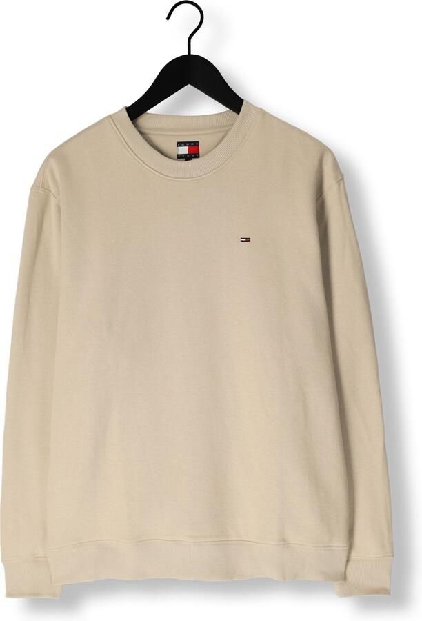 TOMMY JEANS Heren Truien & Vesten Tjm Reg S Flag Crew Ext Beige - Foto 3