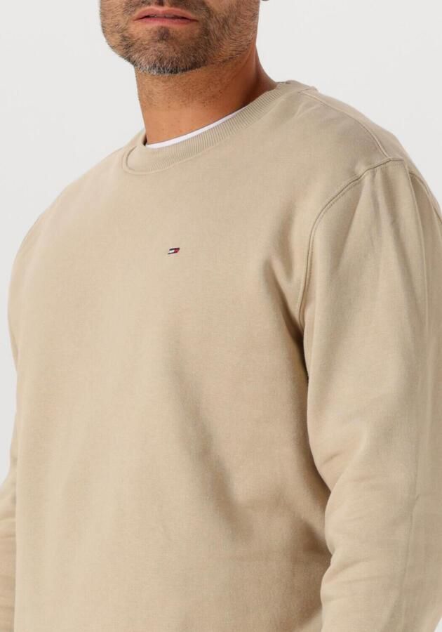 TOMMY JEANS Heren Truien & Vesten Tjm Reg S Flag Crew Ext Beige - Foto 2