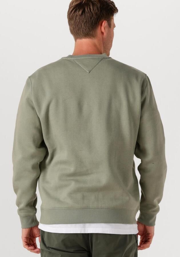 TOMMY JEANS Sweatshirt TJM REG S FLAG CREW Met geborduurd merklogo op borsthoogte