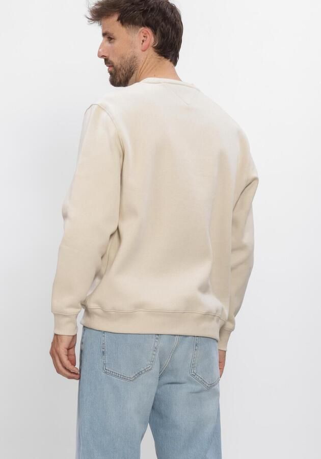 TOMMY JEANS Heren Truien & Vesten Tjm Reg S Flag Crew Ext Olijf - Foto 3