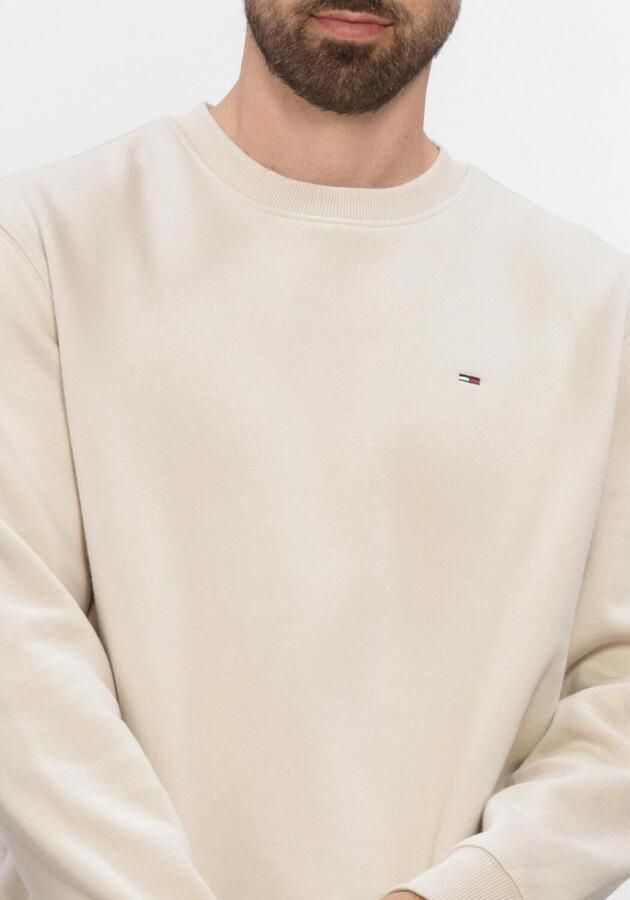 TOMMY JEANS Heren Truien & Vesten Tjm Reg S Flag Crew Ext Olijf - Foto 4