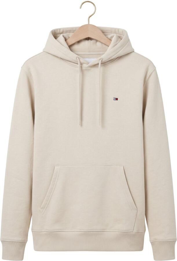 TOMMY JEANS Heren Truien & Vesten Tjm Reg S Flag Hoodie Ext Ecru - Foto 4