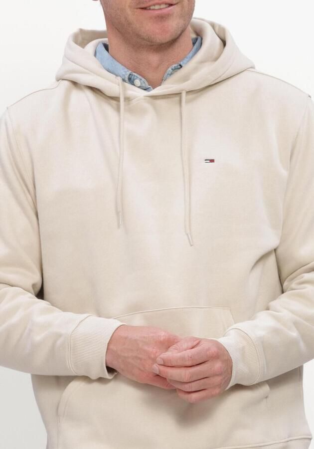 TOMMY JEANS Heren Truien & Vesten Tjm Reg S Flag Hoodie Ext Ecru - Foto 3