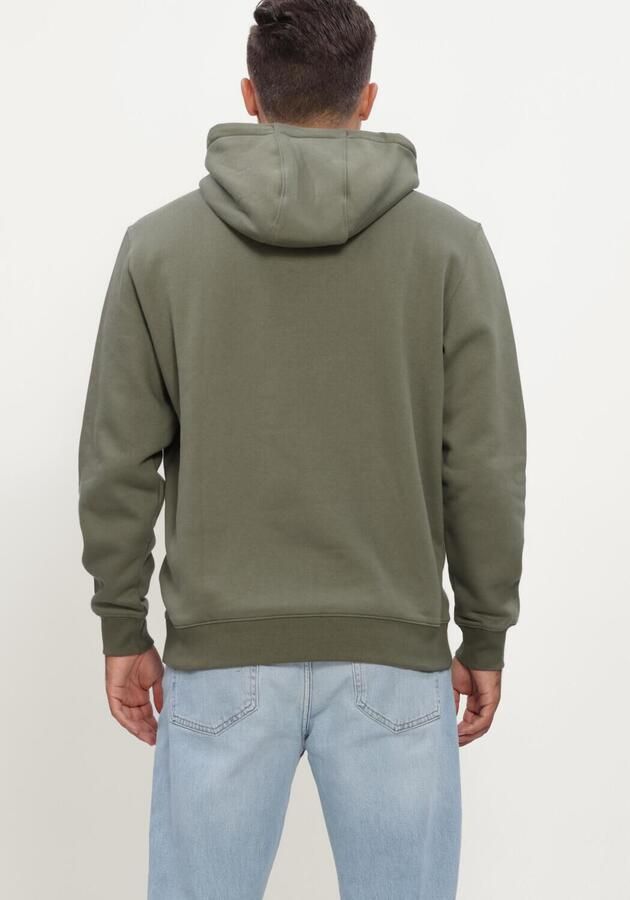 TOMMY JEANS Heren Truien & Vesten Tjm Reg S Flag Hoodie Ext Olijf - Foto 3