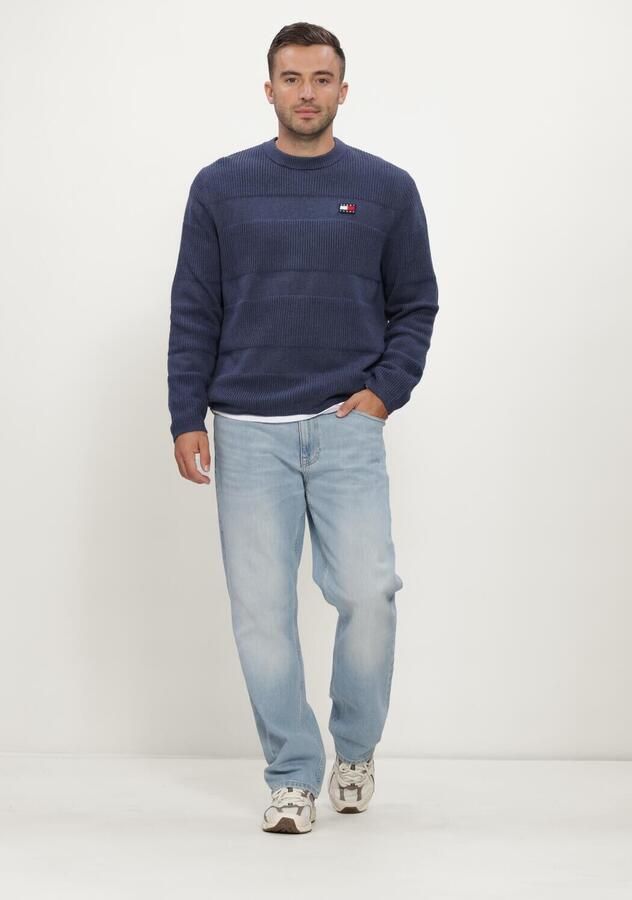 TOMMY JEANS Heren Truien & Vesten Tjm Reg Textured Sweater Ext Blauw - Foto 2