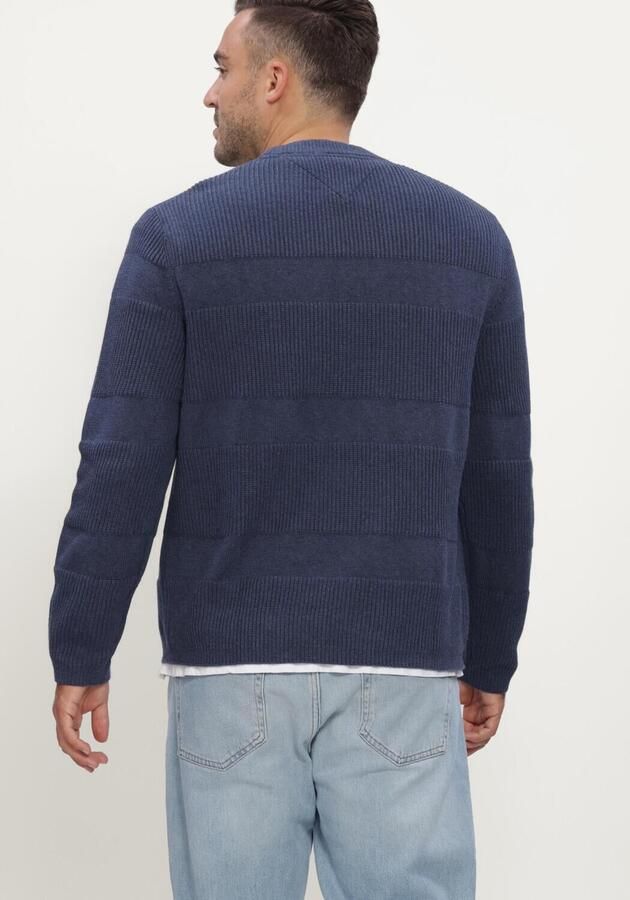 TOMMY JEANS Heren Truien & Vesten Tjm Reg Textured Sweater Ext Blauw - Foto 3