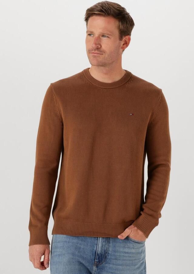 TOMMY JEANS Heren Truien & Vesten Tjm Slim Ess Sweater Exts Bruin - Foto 4