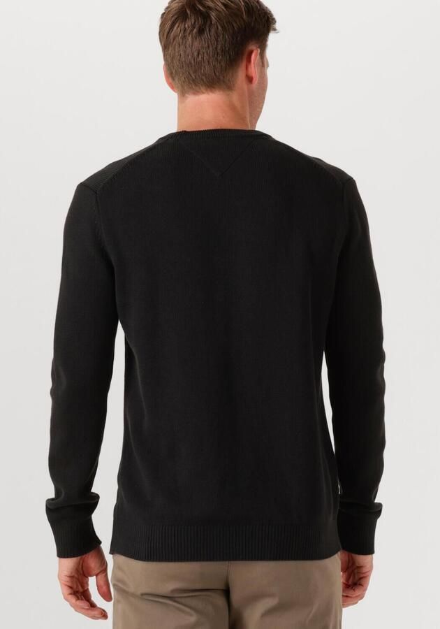 TOMMY JEANS Heren Truien & Vesten Tjm Slim Ess Sweater Exts Zwart
