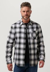 Tommy Jeans Witte Casual Overhemd Tjm Check Flannel Shirt