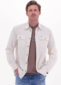 Tommy Jeans Witte Overshirt Tjm Essential Twill Overshirt