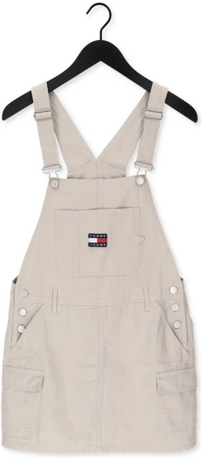 TOMMY JEANS Salopetjurk TJW SURPLUS DUNGAREE DRESS met logobadge
