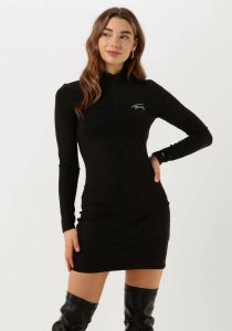 Tommy Jeans Mini-jurk met labelstitching model 'SIGNATURE BODYCON'