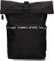 Tommy Jeans Zwarte Rugtas Tjm Essential Rolltop Backpack - Thumbnail 1