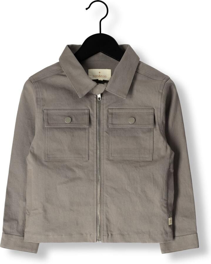 TON & TON Jongens Jassen Thor Taupe - Foto 2