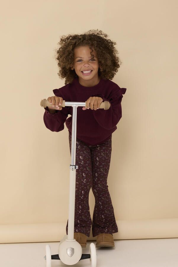 TON & TON Meisjes Broeken Teddy Bordeaux - Foto 2