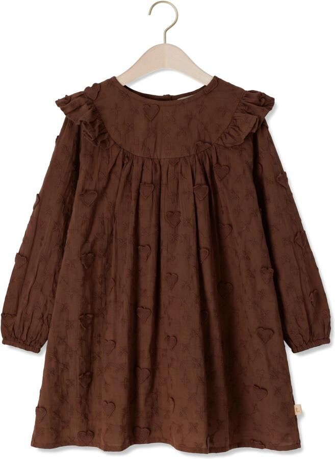 TON & TON Meisjes Jurken Tali Bruin