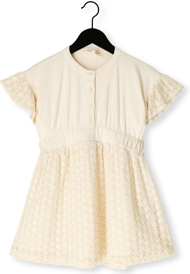 TON & TON Meisjes Jurken Tara Creme