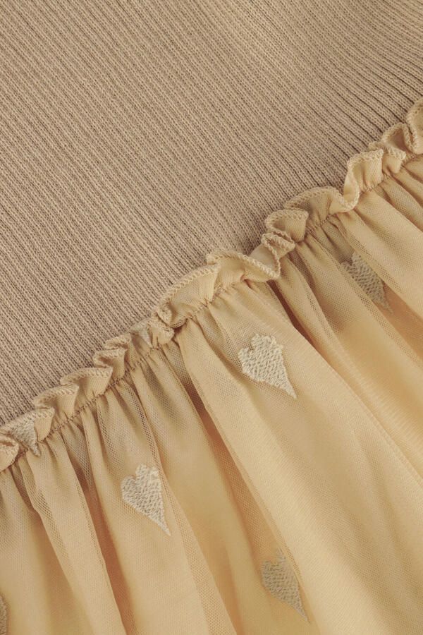 TON & TON Meisjes Jurken Tavea Beige