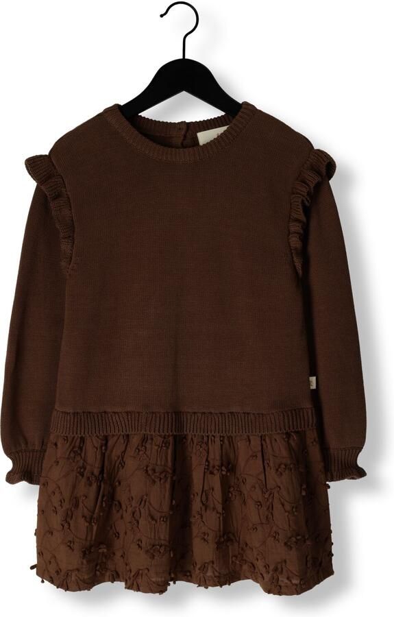 TON & TON Meisjes Jurken Tess Bruin - Foto 2