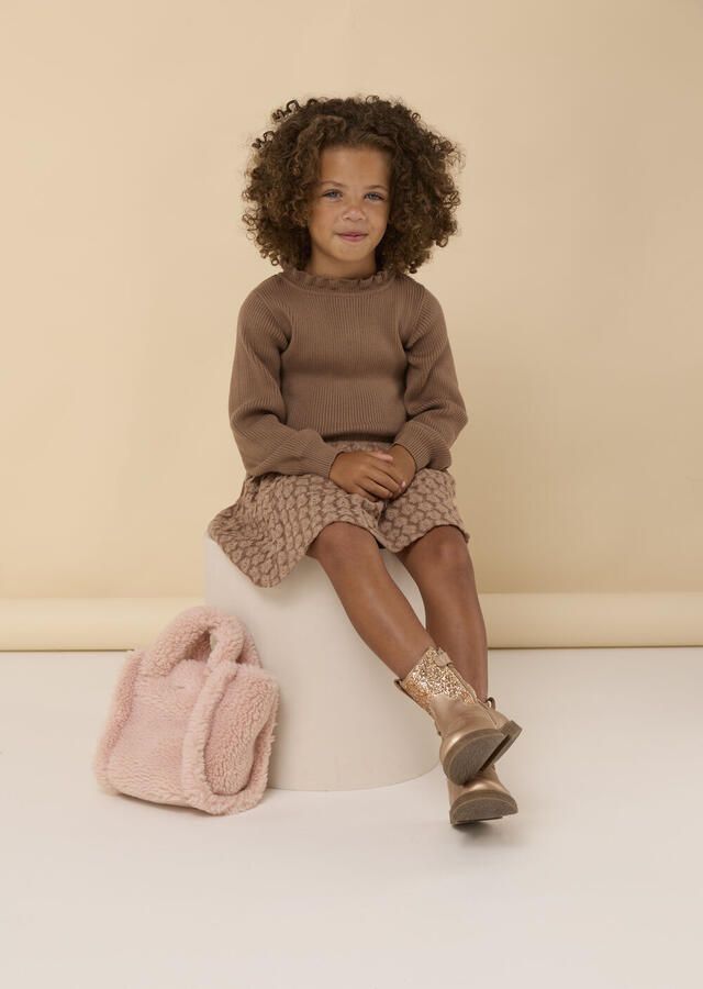 TON & TON Meisjes Rokken Tilly Taupe